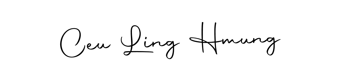 Design your own signature with our free online signature maker. With this signature software, you can create a handwritten (Autography-DOLnW) signature for name Ceu Ling Hmung. Ceu Ling Hmung signature style 10 images and pictures png