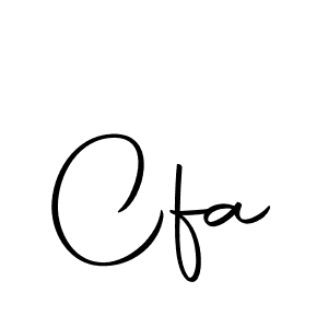 Make a beautiful signature design for name Cfa. Use this online signature maker to create a handwritten signature for free. Cfa signature style 10 images and pictures png