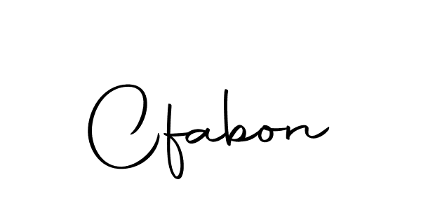 Make a beautiful signature design for name Cfabon. With this signature (Autography-DOLnW) style, you can create a handwritten signature for free. Cfabon signature style 10 images and pictures png