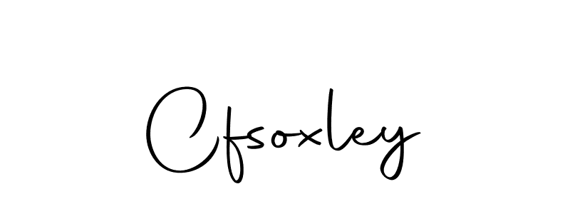 How to make Cfsoxley name signature. Use Autography-DOLnW style for creating short signs online. This is the latest handwritten sign. Cfsoxley signature style 10 images and pictures png