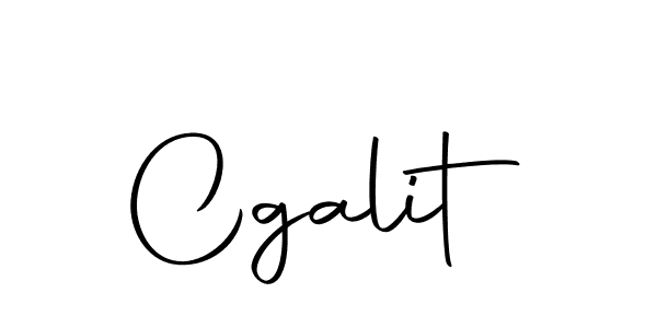 Create a beautiful signature design for name Cgalit. With this signature (Autography-DOLnW) fonts, you can make a handwritten signature for free. Cgalit signature style 10 images and pictures png