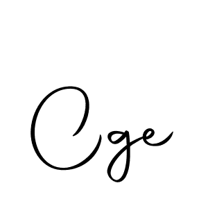 You should practise on your own different ways (Autography-DOLnW) to write your name (Cge) in signature. don't let someone else do it for you. Cge signature style 10 images and pictures png