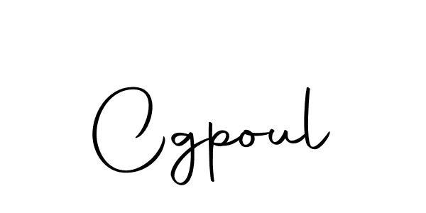 Cgpoul stylish signature style. Best Handwritten Sign (Autography-DOLnW) for my name. Handwritten Signature Collection Ideas for my name Cgpoul. Cgpoul signature style 10 images and pictures png