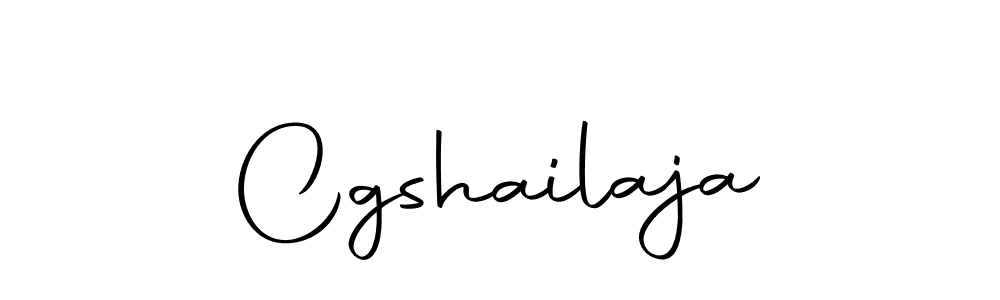 Use a signature maker to create a handwritten signature online. With this signature software, you can design (Autography-DOLnW) your own signature for name Cgshailaja. Cgshailaja signature style 10 images and pictures png