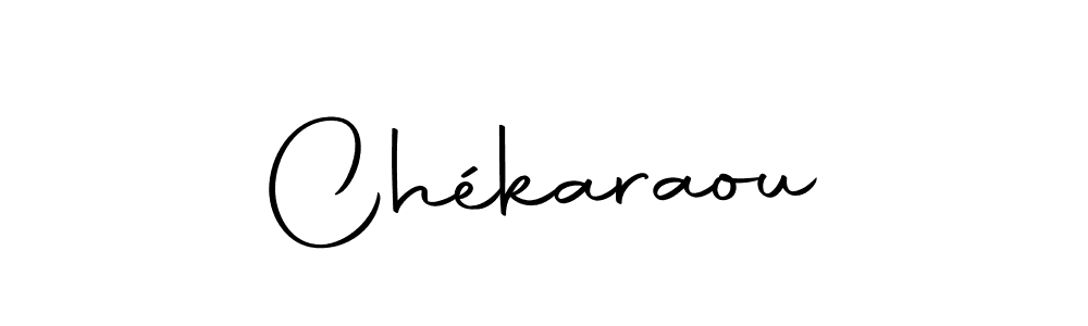 if you are searching for the best signature style for your name Chékaraou. so please give up your signature search. here we have designed multiple signature styles  using Autography-DOLnW. Chékaraou signature style 10 images and pictures png