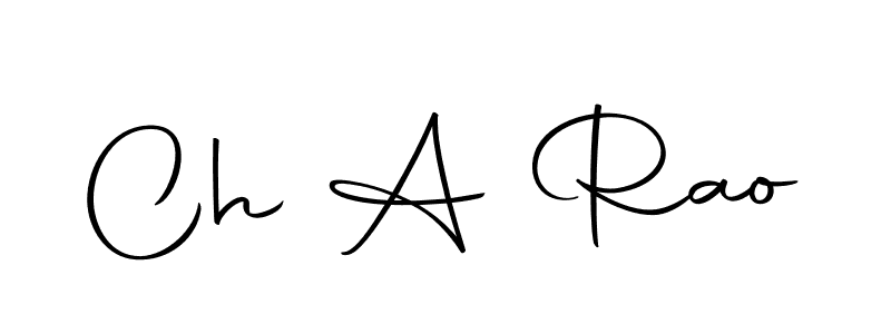 Make a beautiful signature design for name Ch A Rao. Use this online signature maker to create a handwritten signature for free. Ch A Rao signature style 10 images and pictures png