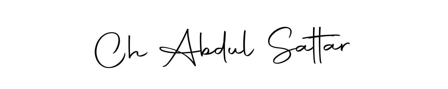 Ch Abdul Sattar stylish signature style. Best Handwritten Sign (Autography-DOLnW) for my name. Handwritten Signature Collection Ideas for my name Ch Abdul Sattar. Ch Abdul Sattar signature style 10 images and pictures png