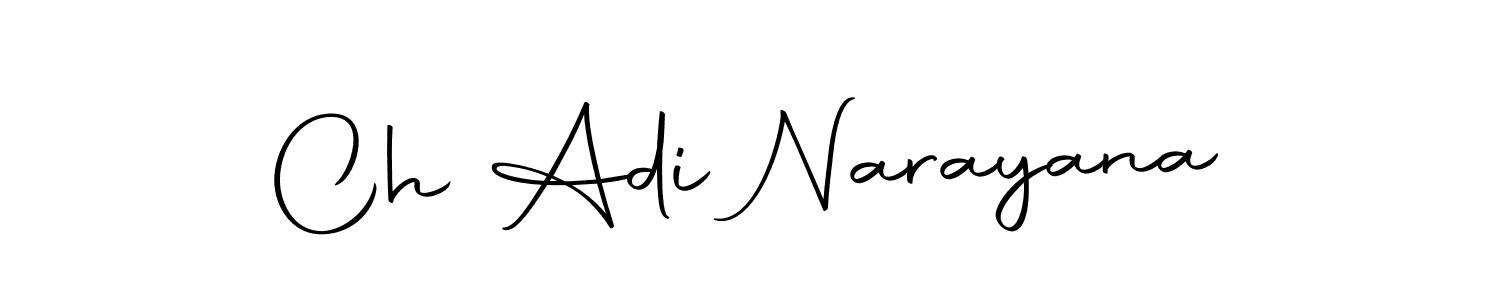 Make a beautiful signature design for name Ch Adi Narayana. Use this online signature maker to create a handwritten signature for free. Ch Adi Narayana signature style 10 images and pictures png