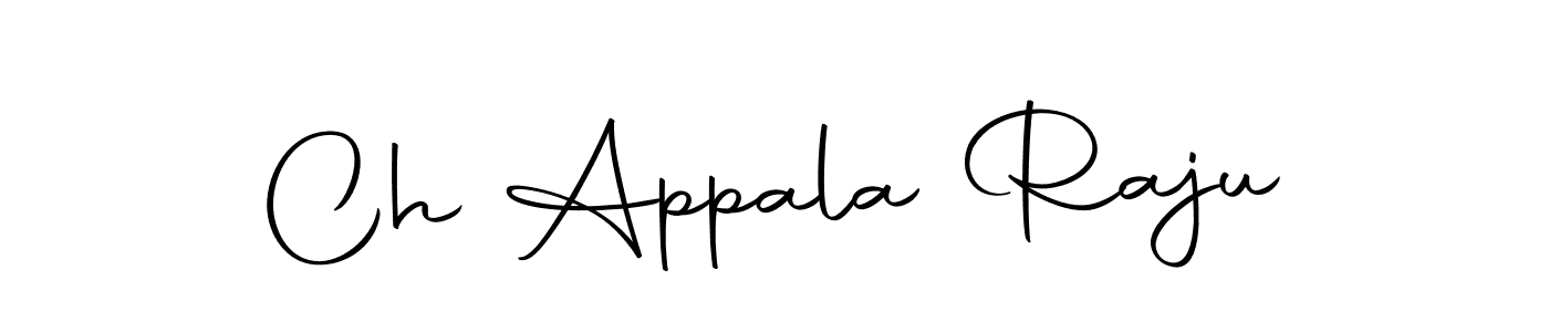 Similarly Autography-DOLnW is the best handwritten signature design. Signature creator online .You can use it as an online autograph creator for name Ch Appala Raju. Ch Appala Raju signature style 10 images and pictures png