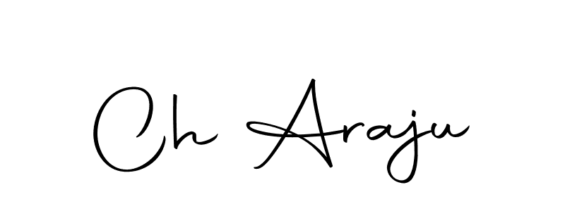 Make a beautiful signature design for name Ch Araju. Use this online signature maker to create a handwritten signature for free. Ch Araju signature style 10 images and pictures png