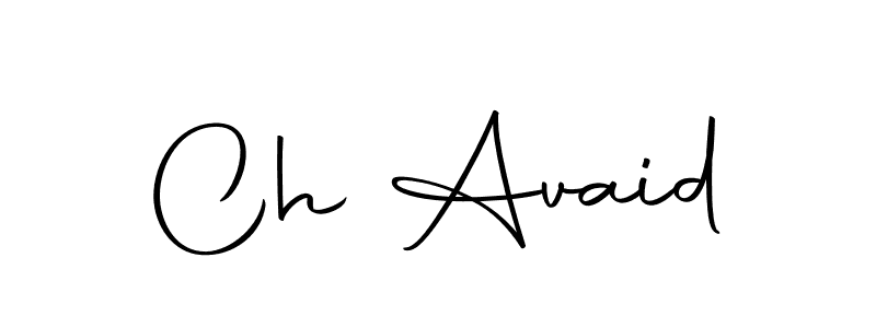 if you are searching for the best signature style for your name Ch Avaid. so please give up your signature search. here we have designed multiple signature styles  using Autography-DOLnW. Ch Avaid signature style 10 images and pictures png