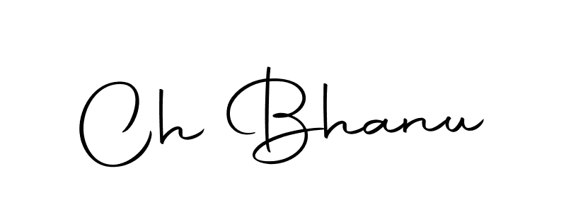 You should practise on your own different ways (Autography-DOLnW) to write your name (Ch Bhanu) in signature. don't let someone else do it for you. Ch Bhanu signature style 10 images and pictures png