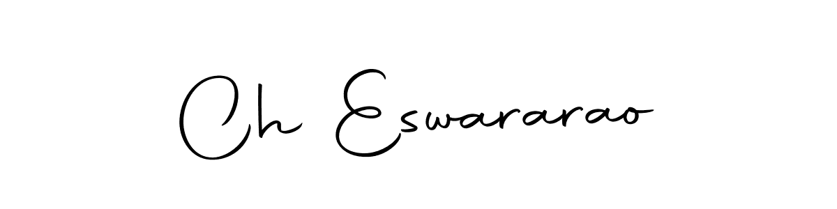 You should practise on your own different ways (Autography-DOLnW) to write your name (Ch Eswararao) in signature. don't let someone else do it for you. Ch Eswararao signature style 10 images and pictures png