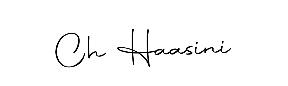 Similarly Autography-DOLnW is the best handwritten signature design. Signature creator online .You can use it as an online autograph creator for name Ch Haasini. Ch Haasini signature style 10 images and pictures png