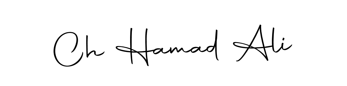 Design your own signature with our free online signature maker. With this signature software, you can create a handwritten (Autography-DOLnW) signature for name Ch Hamad Ali. Ch Hamad Ali signature style 10 images and pictures png