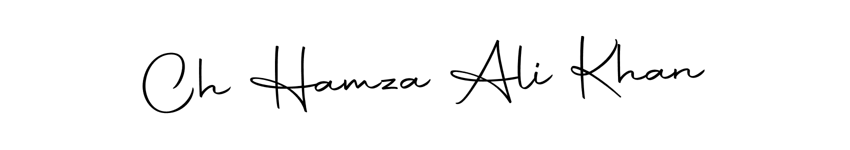 You can use this online signature creator to create a handwritten signature for the name Ch Hamza Ali Khan. This is the best online autograph maker. Ch Hamza Ali Khan signature style 10 images and pictures png