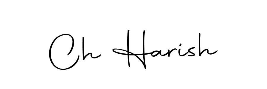 Use a signature maker to create a handwritten signature online. With this signature software, you can design (Autography-DOLnW) your own signature for name Ch Harish. Ch Harish signature style 10 images and pictures png