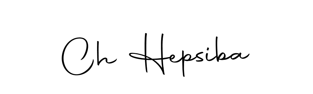 Make a beautiful signature design for name Ch Hepsiba. With this signature (Autography-DOLnW) style, you can create a handwritten signature for free. Ch Hepsiba signature style 10 images and pictures png