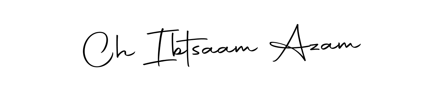Make a beautiful signature design for name Ch Ibtsaam Azam. Use this online signature maker to create a handwritten signature for free. Ch Ibtsaam Azam signature style 10 images and pictures png
