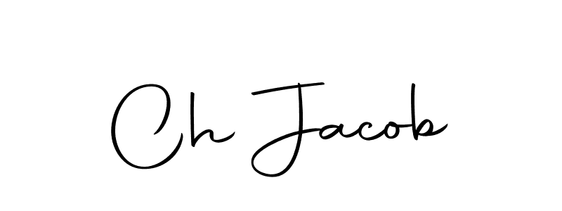 The best way (Autography-DOLnW) to make a short signature is to pick only two or three words in your name. The name Ch Jacob include a total of six letters. For converting this name. Ch Jacob signature style 10 images and pictures png