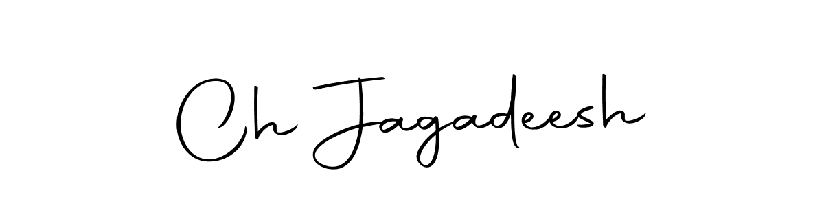 if you are searching for the best signature style for your name Ch Jagadeesh. so please give up your signature search. here we have designed multiple signature styles  using Autography-DOLnW. Ch Jagadeesh signature style 10 images and pictures png