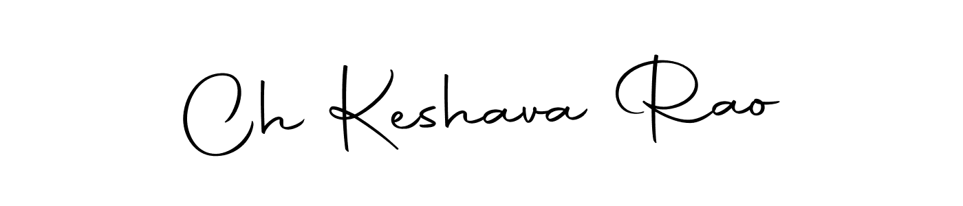 Create a beautiful signature design for name Ch Keshava Rao. With this signature (Autography-DOLnW) fonts, you can make a handwritten signature for free. Ch Keshava Rao signature style 10 images and pictures png