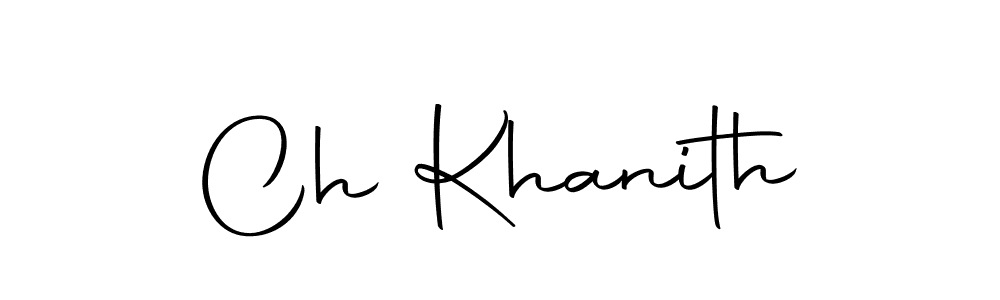 Here are the top 10 professional signature styles for the name Ch Khanith. These are the best autograph styles you can use for your name. Ch Khanith signature style 10 images and pictures png