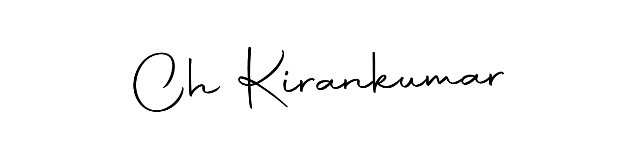 You can use this online signature creator to create a handwritten signature for the name Ch Kirankumar. This is the best online autograph maker. Ch Kirankumar signature style 10 images and pictures png