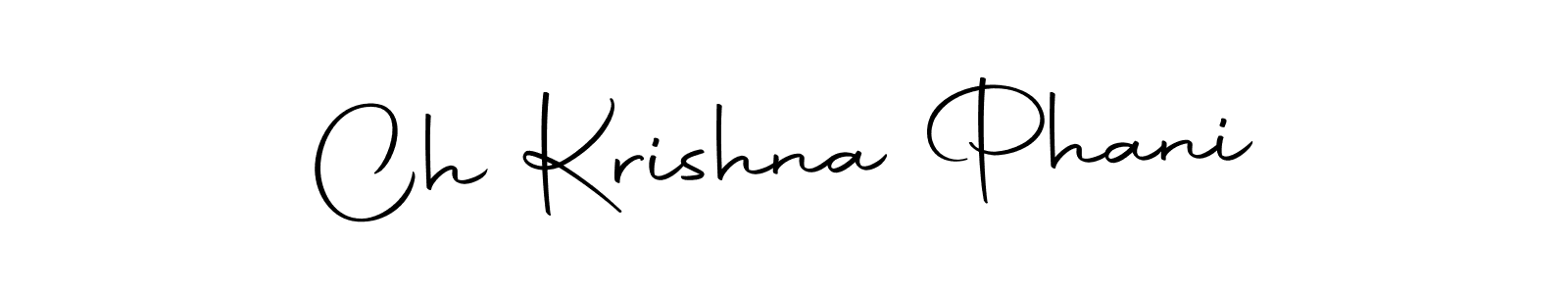 Autography-DOLnW is a professional signature style that is perfect for those who want to add a touch of class to their signature. It is also a great choice for those who want to make their signature more unique. Get Ch Krishna Phani name to fancy signature for free. Ch Krishna Phani signature style 10 images and pictures png