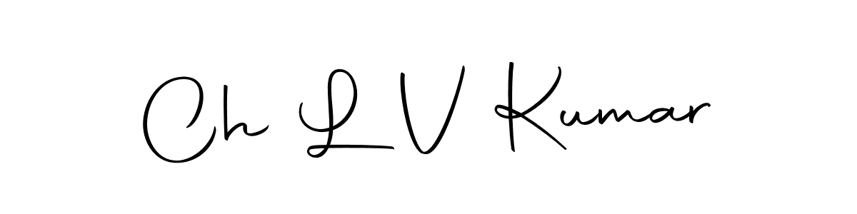 You can use this online signature creator to create a handwritten signature for the name Ch L V Kumar. This is the best online autograph maker. Ch L V Kumar signature style 10 images and pictures png