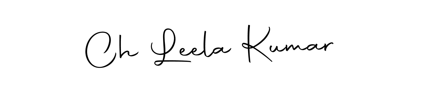 How to make Ch Leela Kumar signature? Autography-DOLnW is a professional autograph style. Create handwritten signature for Ch Leela Kumar name. Ch Leela Kumar signature style 10 images and pictures png