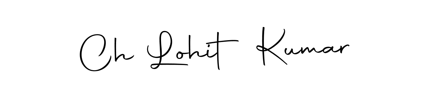 Make a beautiful signature design for name Ch Lohit Kumar. Use this online signature maker to create a handwritten signature for free. Ch Lohit Kumar signature style 10 images and pictures png