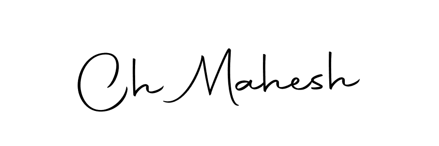 How to make Ch Mahesh signature? Autography-DOLnW is a professional autograph style. Create handwritten signature for Ch Mahesh name. Ch Mahesh signature style 10 images and pictures png