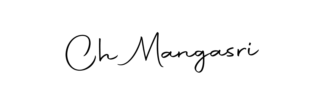 Ch Mangasri stylish signature style. Best Handwritten Sign (Autography-DOLnW) for my name. Handwritten Signature Collection Ideas for my name Ch Mangasri. Ch Mangasri signature style 10 images and pictures png