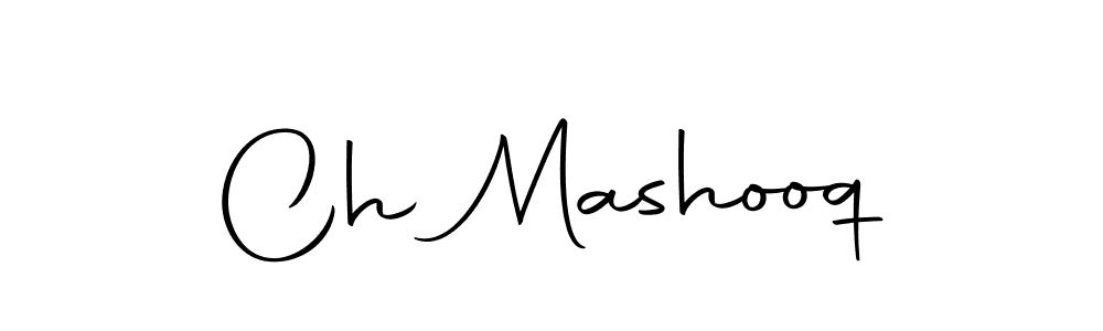 The best way (Autography-DOLnW) to make a short signature is to pick only two or three words in your name. The name Ch Mashooq include a total of six letters. For converting this name. Ch Mashooq signature style 10 images and pictures png