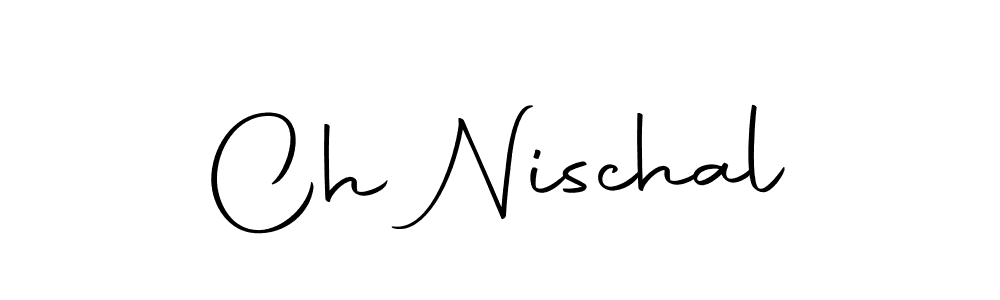 The best way (Autography-DOLnW) to make a short signature is to pick only two or three words in your name. The name Ch Nischal include a total of six letters. For converting this name. Ch Nischal signature style 10 images and pictures png