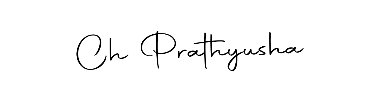 You can use this online signature creator to create a handwritten signature for the name Ch Prathyusha. This is the best online autograph maker. Ch Prathyusha signature style 10 images and pictures png