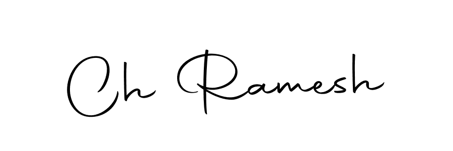 Make a beautiful signature design for name Ch Ramesh. Use this online signature maker to create a handwritten signature for free. Ch Ramesh signature style 10 images and pictures png
