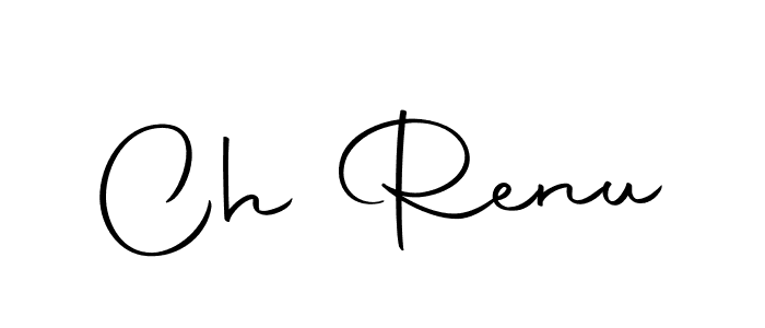 Make a beautiful signature design for name Ch Renu. With this signature (Autography-DOLnW) style, you can create a handwritten signature for free. Ch Renu signature style 10 images and pictures png