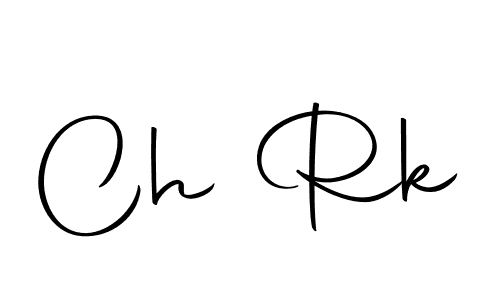 Create a beautiful signature design for name Ch Rk. With this signature (Autography-DOLnW) fonts, you can make a handwritten signature for free. Ch Rk signature style 10 images and pictures png