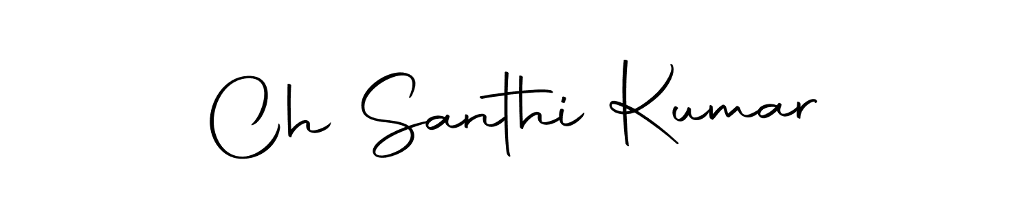 This is the best signature style for the Ch Santhi Kumar name. Also you like these signature font (Autography-DOLnW). Mix name signature. Ch Santhi Kumar signature style 10 images and pictures png