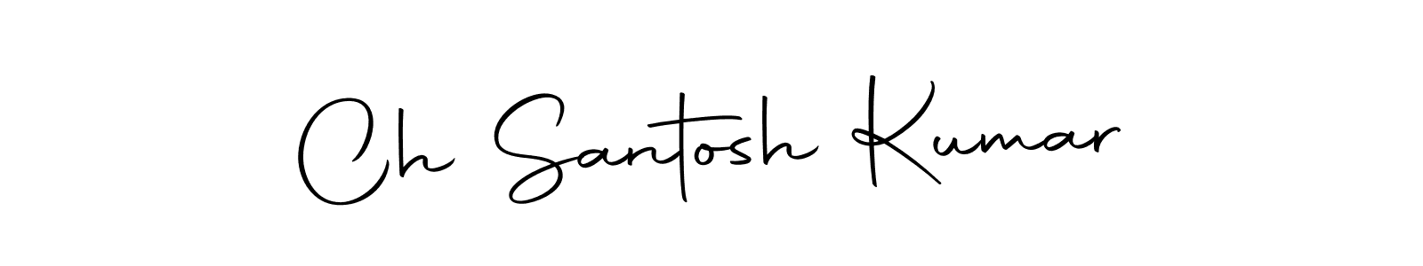 You can use this online signature creator to create a handwritten signature for the name Ch Santosh Kumar. This is the best online autograph maker. Ch Santosh Kumar signature style 10 images and pictures png