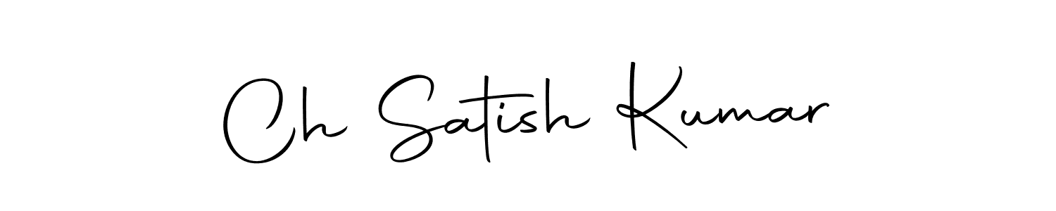 Here are the top 10 professional signature styles for the name Ch Satish Kumar. These are the best autograph styles you can use for your name. Ch Satish Kumar signature style 10 images and pictures png