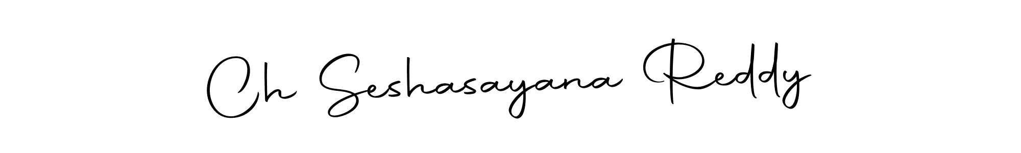 The best way (Autography-DOLnW) to make a short signature is to pick only two or three words in your name. The name Ch Seshasayana Reddy include a total of six letters. For converting this name. Ch Seshasayana Reddy signature style 10 images and pictures png