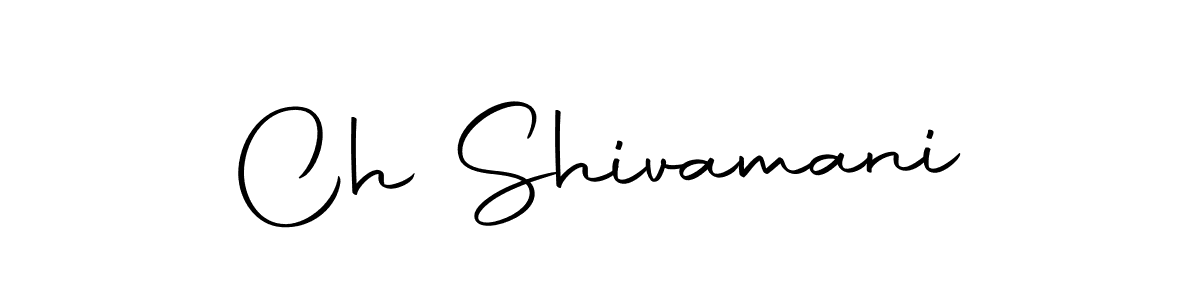 You should practise on your own different ways (Autography-DOLnW) to write your name (Ch Shivamani) in signature. don't let someone else do it for you. Ch Shivamani signature style 10 images and pictures png