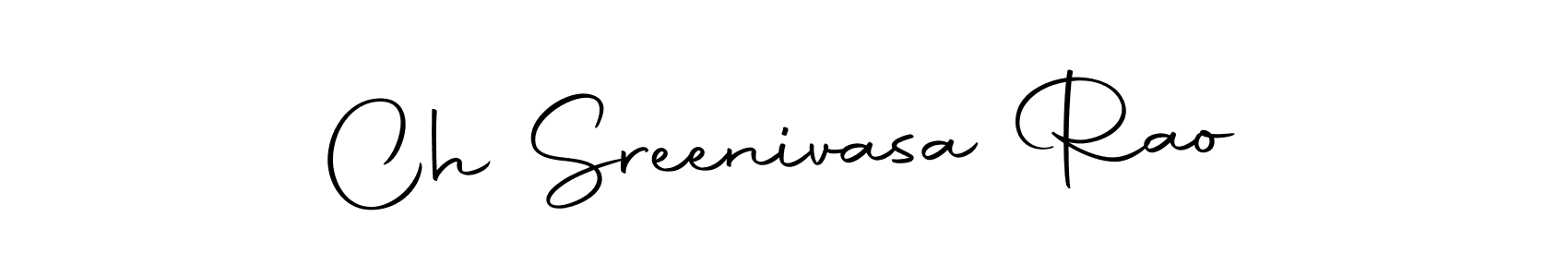 Make a beautiful signature design for name Ch Sreenivasa Rao. Use this online signature maker to create a handwritten signature for free. Ch Sreenivasa Rao signature style 10 images and pictures png