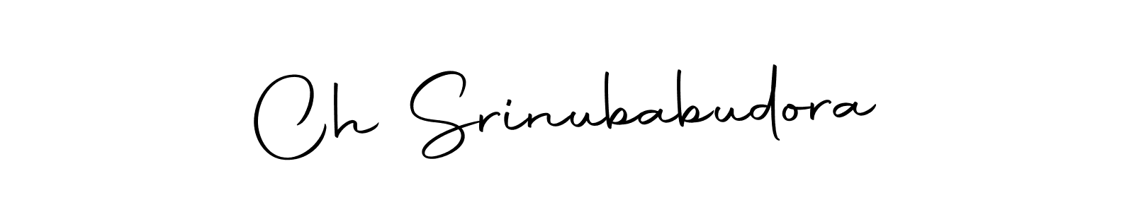 Here are the top 10 professional signature styles for the name Ch Srinubabudora. These are the best autograph styles you can use for your name. Ch Srinubabudora signature style 10 images and pictures png