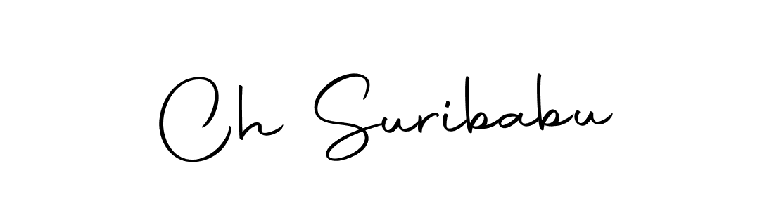 You can use this online signature creator to create a handwritten signature for the name Ch Suribabu. This is the best online autograph maker. Ch Suribabu signature style 10 images and pictures png