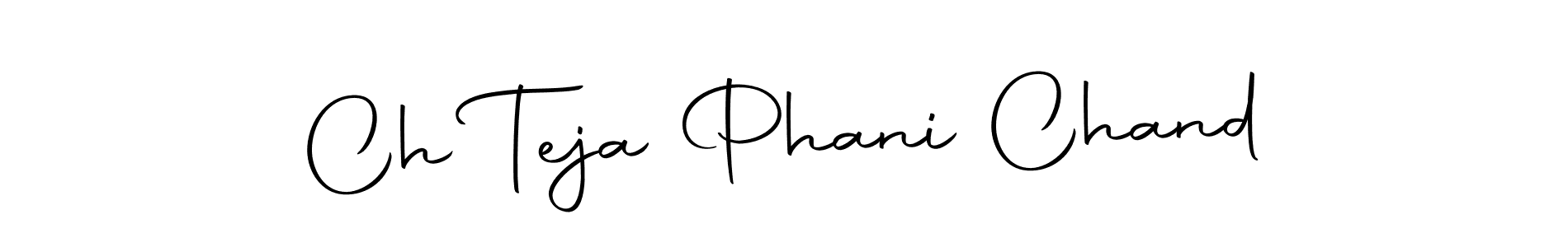 It looks lik you need a new signature style for name Ch Teja Phani Chand. Design unique handwritten (Autography-DOLnW) signature with our free signature maker in just a few clicks. Ch Teja Phani Chand signature style 10 images and pictures png