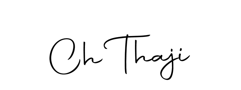 Make a beautiful signature design for name Ch Thaji. Use this online signature maker to create a handwritten signature for free. Ch Thaji signature style 10 images and pictures png